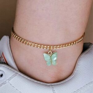 3/$30 💛 Butterfly Chain Anklet